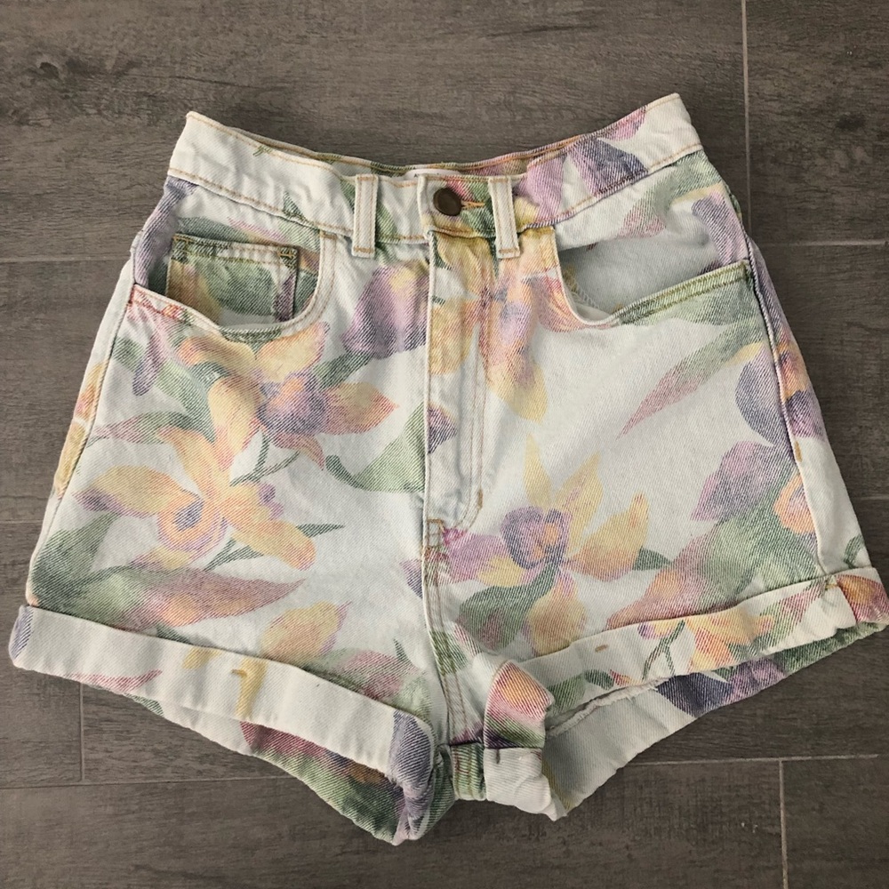 American Apparel flower shorts 27